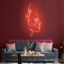 Two Face Neon Sign - Custom Neon Signs | LED Neon Signs | Zanvis Neon®