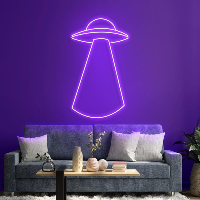 UFO Neon Sign - Custom Neon Signs | LED Neon Signs | Zanvis Neon®