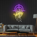 Victory Angel Led Neon Acrylic Artwork Zanvis Neon