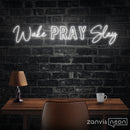 Wake Pray Slay Neon Sign - Custom Neon Signs | LED Neon Signs | Zanvis Neon®