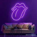 Wild Mouth Neon Sign - Custom Neon Signs | LED Neon Signs | Zanvis Neon®