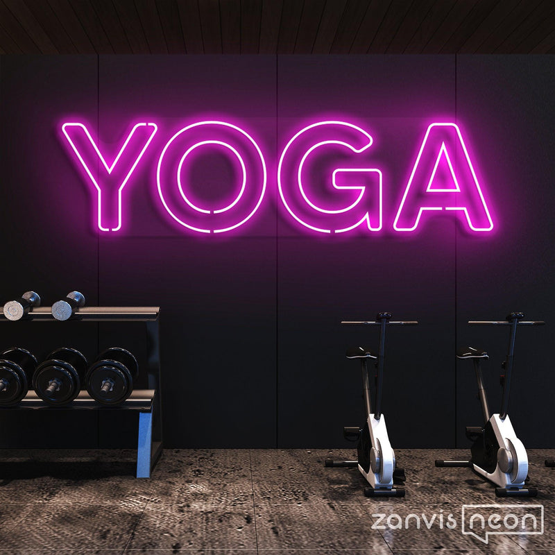Yoga Neon Sign - Custom Neon Signs | LED Neon Signs | Zanvis Neon®