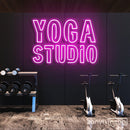 Yoga Studio Neon Sign - Custom Neon Signs | LED Neon Signs | Zanvis Neon®