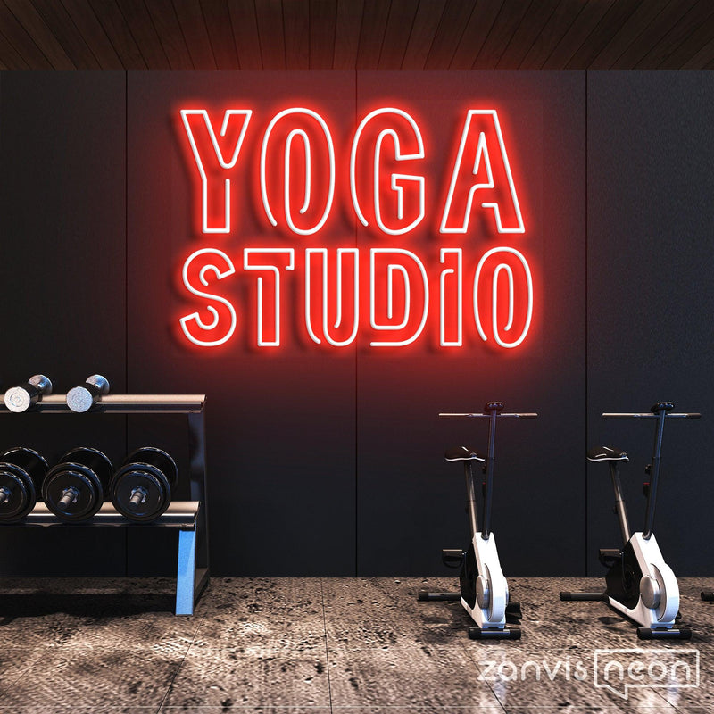 Yoga Studio Neon Sign - Custom Neon Signs | LED Neon Signs | Zanvis Neon®