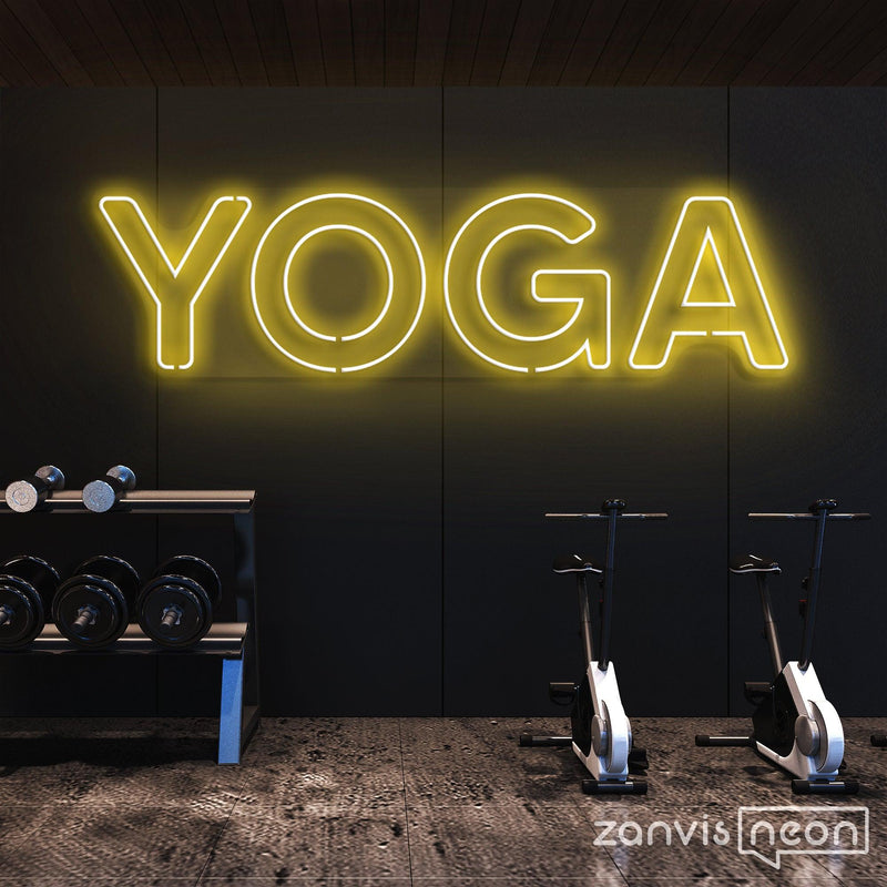 Yoga Neon Sign - Custom Neon Signs | LED Neon Signs | Zanvis Neon®