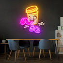Zombie Cup Led Neon Acrylic Artwork - Custom Neon Signs | LED Neon Signs | Zanvis Neon®