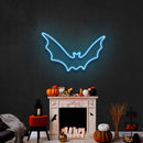 Bat Silhouette Led Neon Sign - Halloween Light Decor
