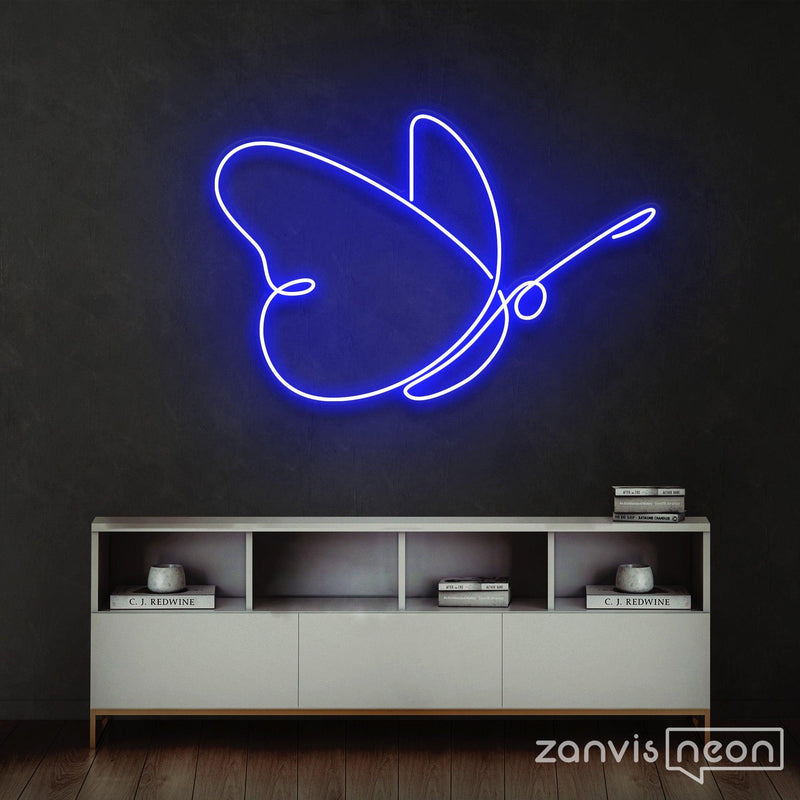 Butterfly Neon Sign - Custom Neon Signs | LED Neon Signs | Zanvis Neon®