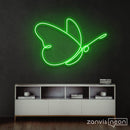 Butterfly Neon Sign - Custom Neon Signs | LED Neon Signs | Zanvis Neon®