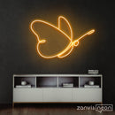 Butterfly Neon Sign - Custom Neon Signs | LED Neon Signs | Zanvis Neon®