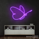 Butterfly Neon Sign - Custom Neon Signs | LED Neon Signs | Zanvis Neon®