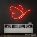 Butterfly Neon Sign - Custom Neon Signs | LED Neon Signs | Zanvis Neon®