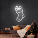 Candy With Christmas Sock Neon Sign - Custom Neon Signs | LED Neon Signs | Zanvis Neon®
