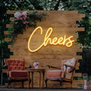 Cheers Wedding Neon Sign - Custom Neon Signs | LED Neon Signs | Zanvis Neon®