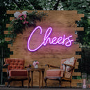 Cheers Wedding Neon Sign - Custom Neon Signs | LED Neon Signs | Zanvis Neon®