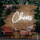 Cheers Wedding Neon Sign - Custom Neon Signs | LED Neon Signs | Zanvis Neon®