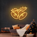 Christmas Bells Neon Sign - Custom Neon Signs | LED Neon Signs | Zanvis Neon®
