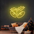 Christmas Bells Neon Sign - Custom Neon Signs | LED Neon Signs | Zanvis Neon®
