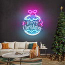 Christmas Bauble Art Neon Sign - Custom Neon Signs | LED Neon Signs | Zanvis Neon®