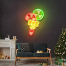 Christmas Candy Cane Neon Sign - Custom Neon Signs | LED Neon Signs | Zanvis Neon®