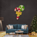 Christmas Candy Cane Neon Sign - Custom Neon Signs | LED Neon Signs | Zanvis Neon®