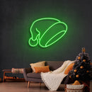 Christmas Hat Neon Sign - Custom Neon Signs | LED Neon Signs | Zanvis Neon®