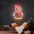 Christmas Snowman Neon Sign - Custom Neon Signs | LED Neon Signs | Zanvis Neon®