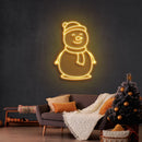 Christmas Snowman Neon Sign - Custom Neon Signs | LED Neon Signs | Zanvis Neon®