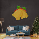 Christmas Double Bell Neon Sign - Custom Neon Signs | LED Neon Signs | Zanvis Neon®
