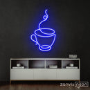 Coffee Cup Neon Sign - Custom Neon Signs | LED Neon Signs | Zanvis Neon®