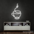 Coffee Cup Neon Sign - Custom Neon Signs | LED Neon Signs | Zanvis Neon®