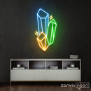 Crystal Neon Sign - Custom Neon Signs | LED Neon Signs | Zanvis Neon®