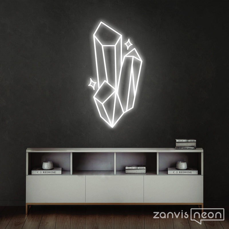 Crystal Neon Sign - Custom Neon Signs | LED Neon Signs | Zanvis Neon®