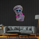 David Vibing Neon Acrylic Artwork - Custom Neon Signs | LED Neon Signs | Zanvis Neon®