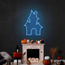 Devil's House Led Neon Sign - Halloween Light Decor