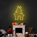 Devil's House Led Neon Sign - Halloween Light Decor