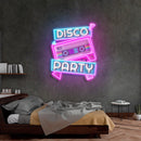 Disco Party Led Neon Acrylic Artwork - Custom Neon Signs | LED Neon Signs | Zanvis Neon®
