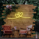 Double Heart Neon Sign - Custom Neon Signs | LED Neon Signs | Zanvis Neon®