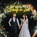 Drunk In Love Neon Sign - Custom Neon Signs | LED Neon Signs | Zanvis Neon®