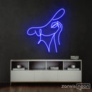 Elegant Lady Neon Sign - Custom Neon Signs | LED Neon Signs | Zanvis Neon®