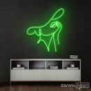 Elegant Lady Neon Sign - Custom Neon Signs | LED Neon Signs | Zanvis Neon®