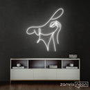 Elegant Lady Neon Sign - Custom Neon Signs | LED Neon Signs | Zanvis Neon®