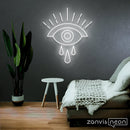Eye Neon Sign - Custom Neon Signs | LED Neon Signs | Zanvis Neon®