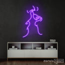 Face To Face Neon Sign - Custom Neon Signs | LED Neon Signs | Zanvis Neon®