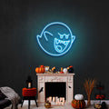 Funny Ghost Led Neon Sign Halloween Light Decor
