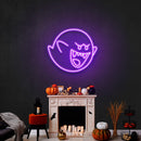 Funny Ghost Led Neon Sign Halloween Light Decor