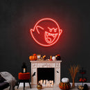 Funny Ghost Led Neon Sign Halloween Light Decor