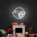 Funny Ghost Led Neon Sign Halloween Light Decor