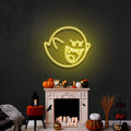 Funny Ghost Led Neon Sign Halloween Light Decor