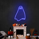 Ghost Symbol Led Neon Sign Halloween Light Decor